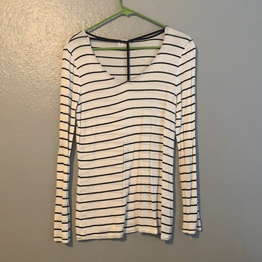 Black and White Shirt